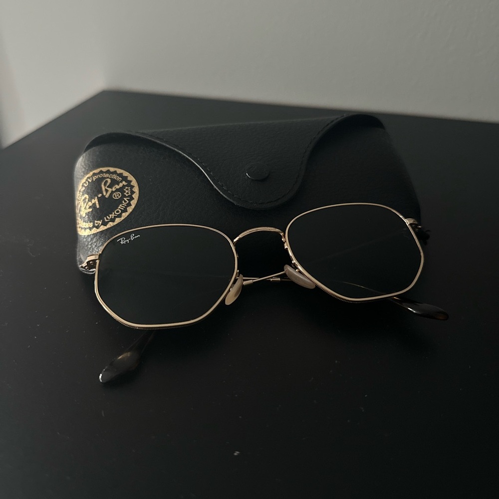 Ray-Ban Hexaganol Flat Lens Sunglasses